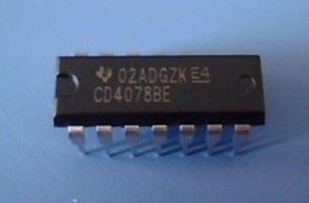 CD4078BE 直插DIP-14 TI原装进口（1个）