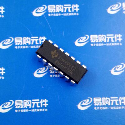 SN74HC04N 直插DIP-14 TI原装进口