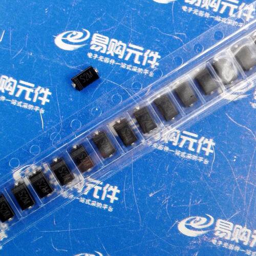 S2M SMA(DO21-AC)贴片二极管 RL207 2A 1000V (50只)