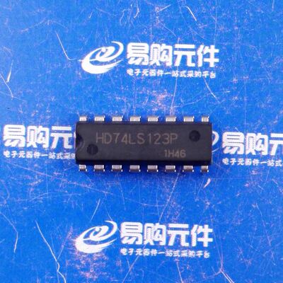 HD74LS123P 直插DIP-16 HIT日立原装进口