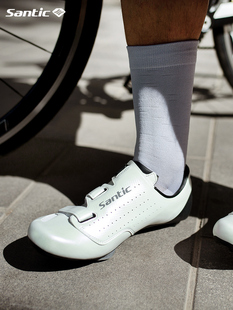 男 骑行鞋 单车自行车鞋 碳纤维底公路锁鞋 极昼S20018