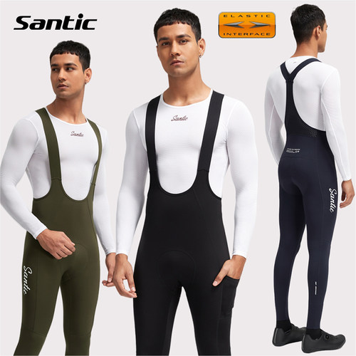 Santic森地客双箭头骑行背带裤