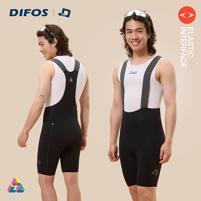 DIFOS双箭头坐垫背带短裤春夏新款公路自行车骑行服单车短裤大漠