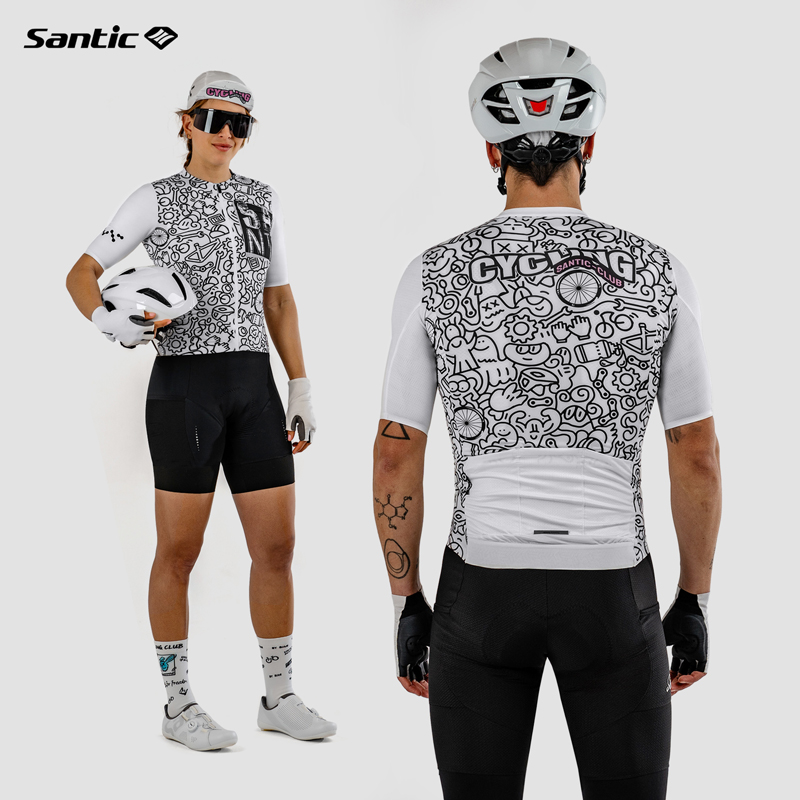 森地客情侣款自行车骑行服上衣