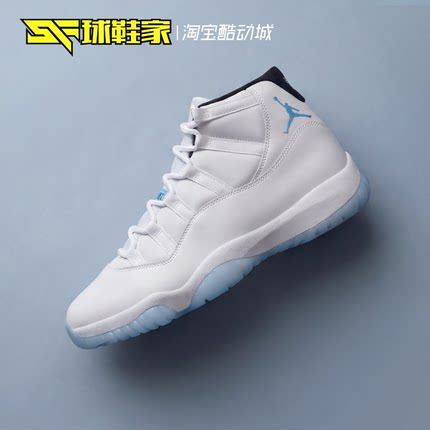 球鞋家 Air Jordan 11 AJ11传奇蓝男子高帮复古篮球鞋 CT8012-104
