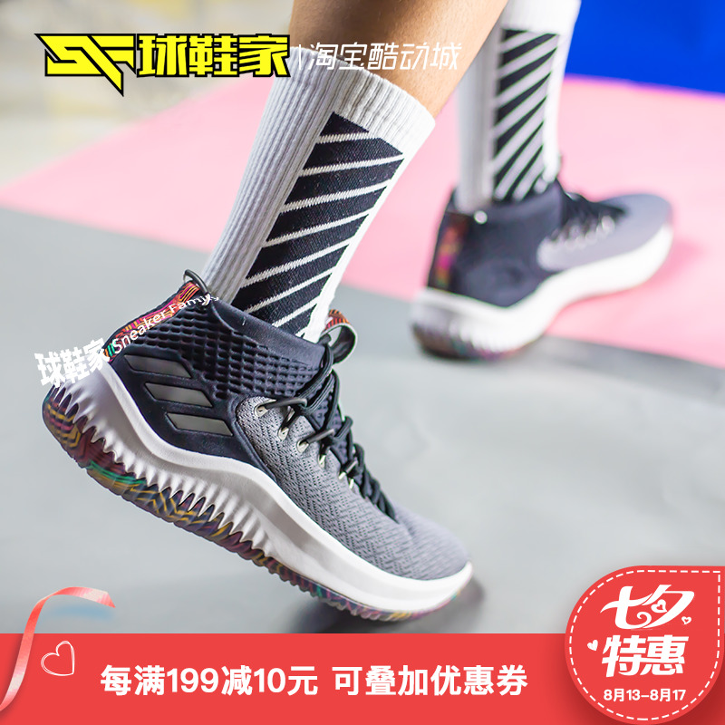 ÇòЬ¼Ò Adidas DAME 4 °¢µÏ´ï˹ÀûÀµÂ4´úʵսÄÐ×ÓÀºÇòЬ AQ0824