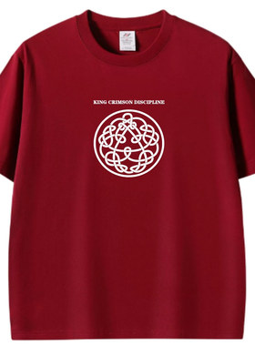 摇滚T恤kingcrimson绯红国王