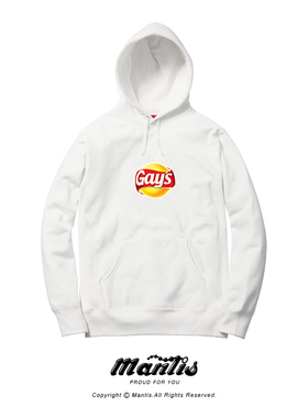 MANTIS原创设计gay's帽衫卫衣恶搞乐事薯片