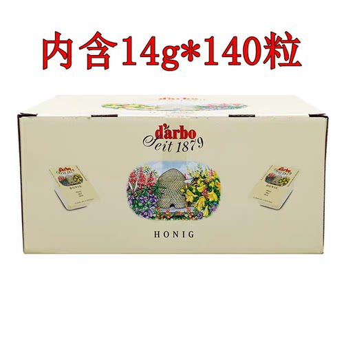 德宝果蜂蜜果酱14g*140粒独立装