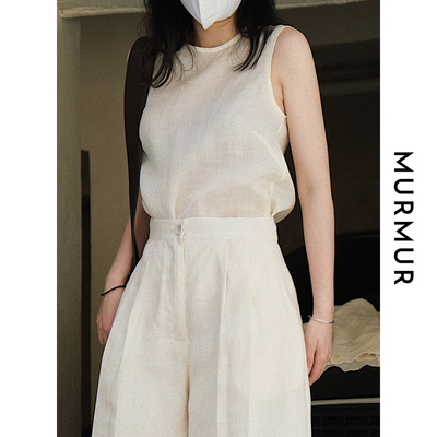 无袖背心文艺韩版背心