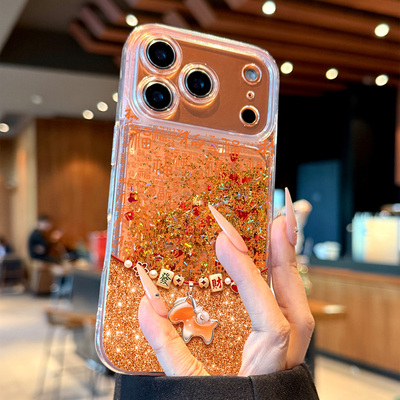 适用苹果17promax百福小马手机壳