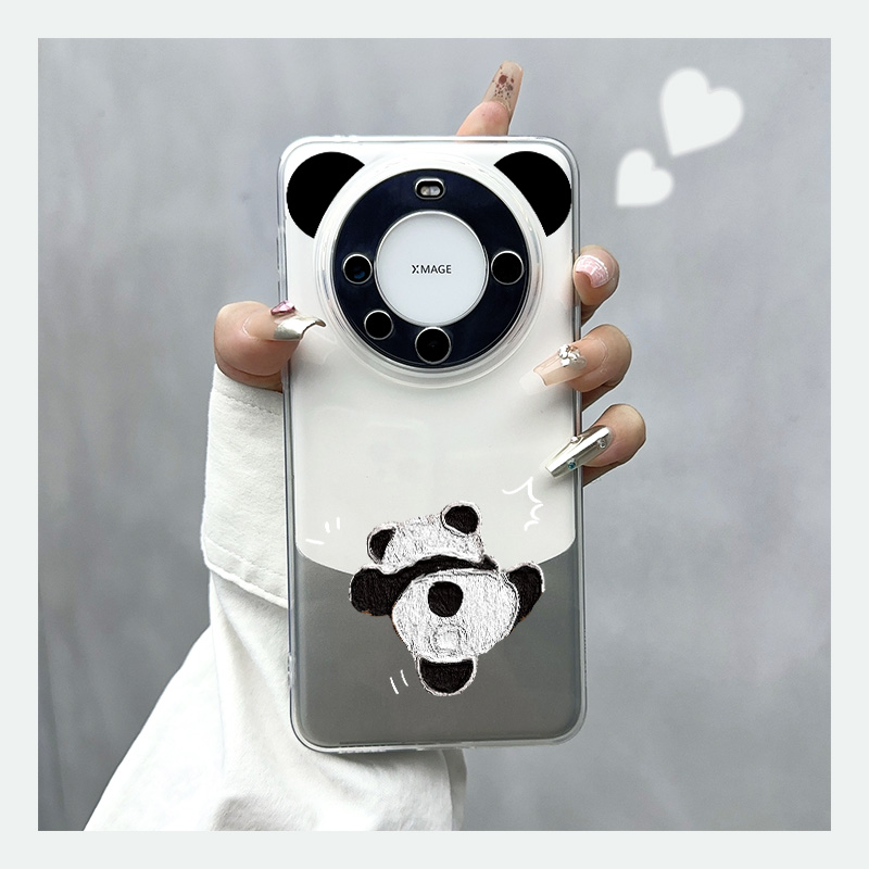 适用于华为mate60创意透明手机壳