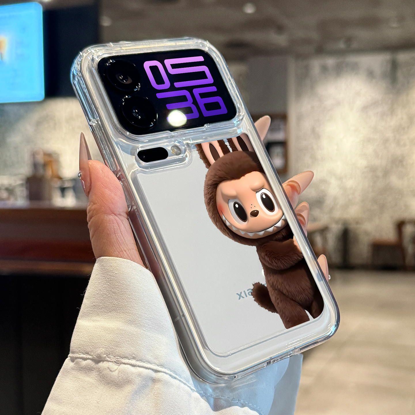 适用小米17promax外壳立体拉布布