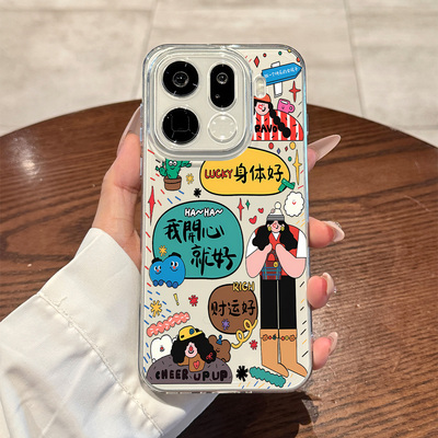 适用oppofindx9pro我开心就好