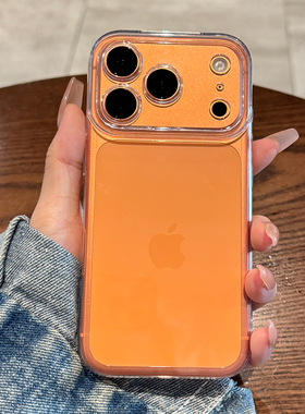 适用苹果17promax手机壳新款iphone17橙色17pro高级感17air全包16防摔pm软壳15透明14硅胶ip13小众12女款超火