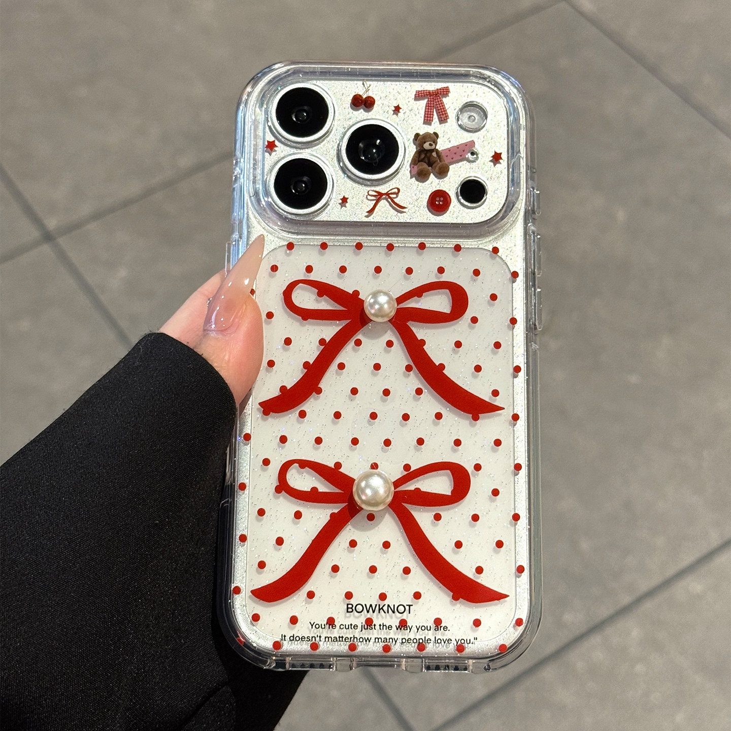 适用苹果17promax手机壳新款高级感iPhone17红色蝴蝶结17pro全包防摔16秋冬可爱15超薄硅胶14女款pm透明外壳,3C数码配件,手机保护套/壳,淘宝优惠券,粉丝福利购,淘宝优惠卷