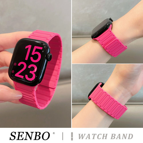 适用iwatch11手表表带新款硅胶