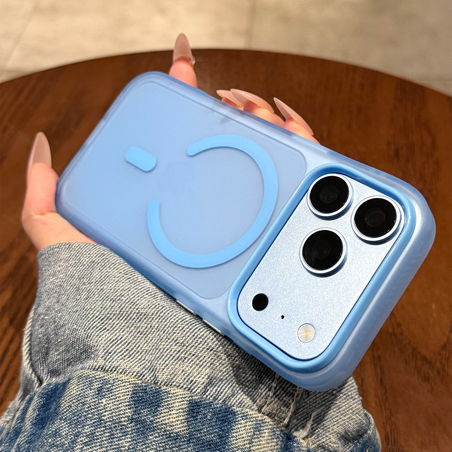 适用苹果18promax手机壳新款iphone18pro蓝色磁吸17高级感17pro全包防摔16透明15硅胶14保护套13小众女款超火