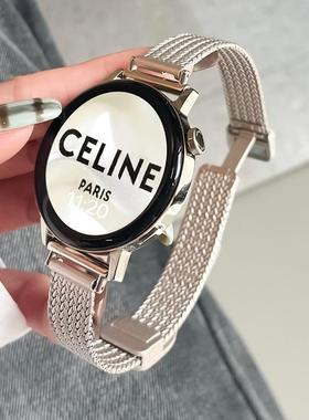 适用华为gt4表带新款GT6智能手表gt5金属pro麦穗磁吸watch5/4/3pro手表带gt2女款gt高级41mm男夏季46运动原装