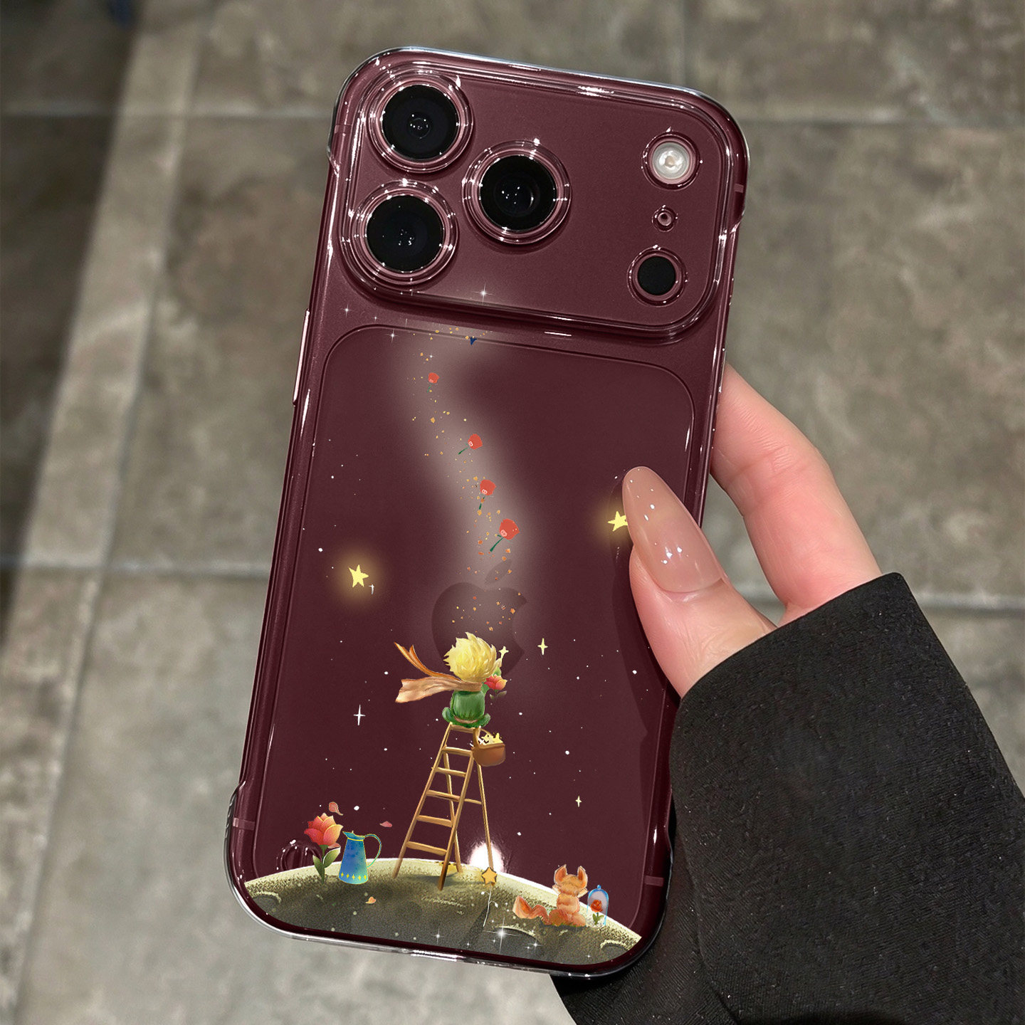 适用苹果18promax手机壳新款iPhone18pro星光小王子18可爱女款17pro超薄透明por高级感pm全包防摔ip小众超火