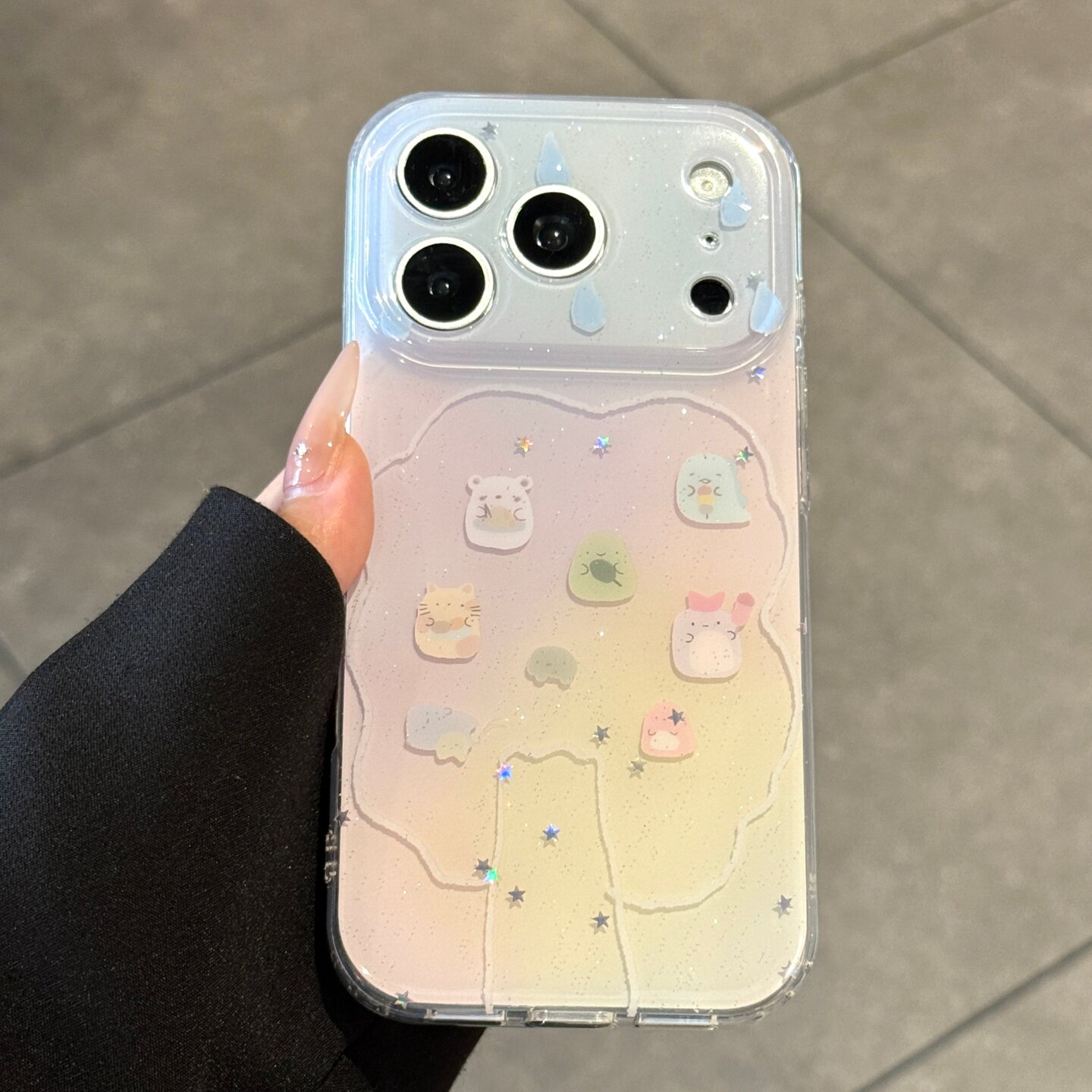 适用苹果17promax手机壳新款iPhone17高级感17pro卡通小动物16的保护套15全包防摔14超薄硅胶pm女款网红好看