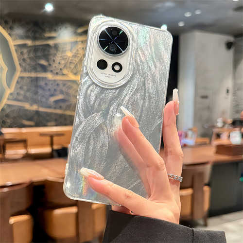 渐变羽纱适用nova12pro手机壳