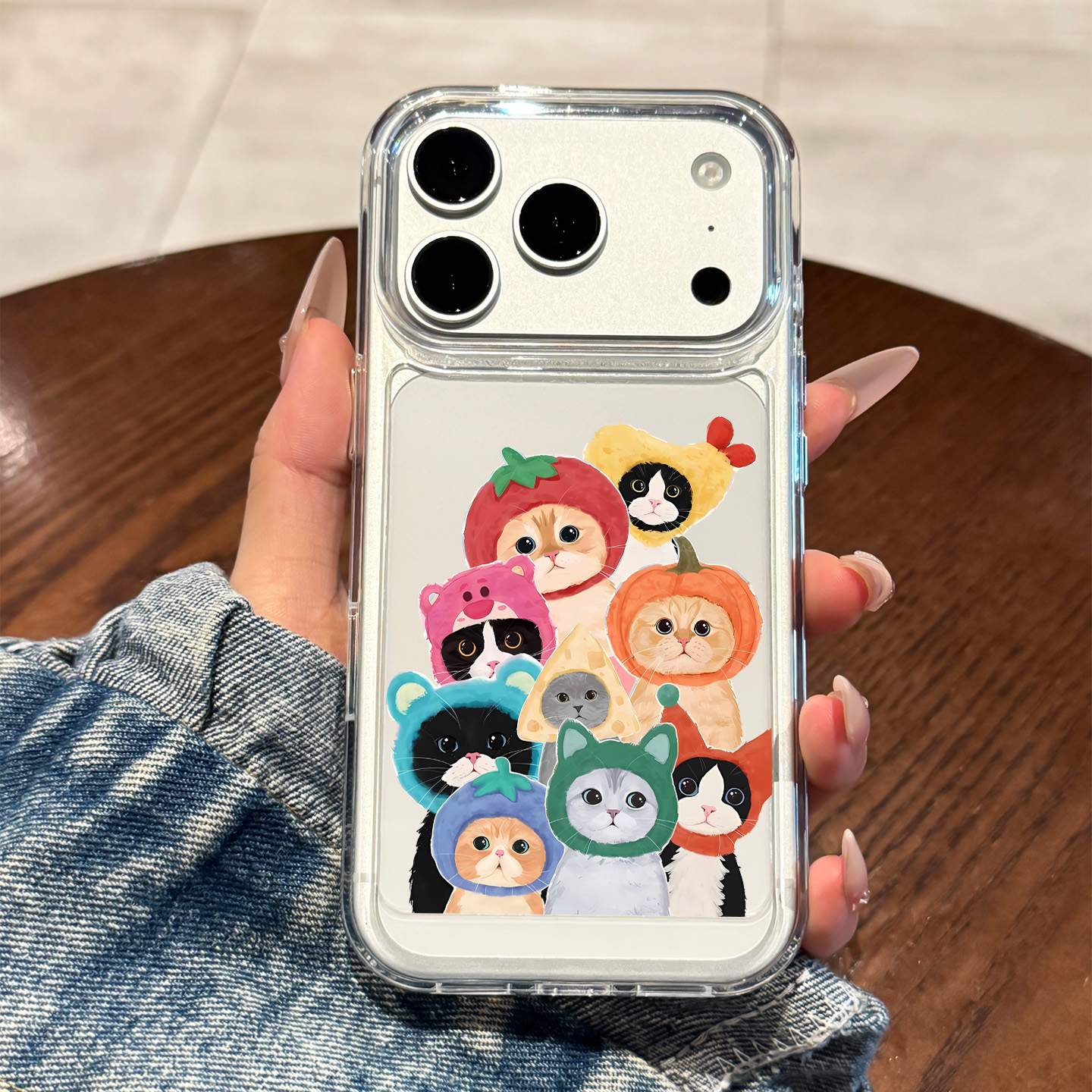 适用于苹果手机壳头套猫猫