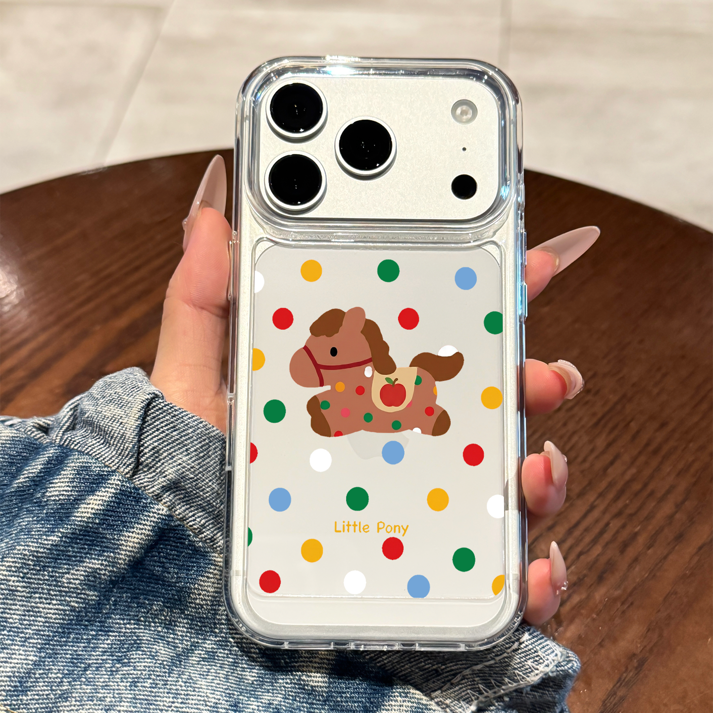 适用苹果17promax手机壳新款iPhone17新年波点小马17pro创意16高级感15全包防摔14可爱13透明12硅胶11小众女,3C数码配件,手机保护套/壳,淘宝优惠券,粉丝福利购,淘宝优惠卷