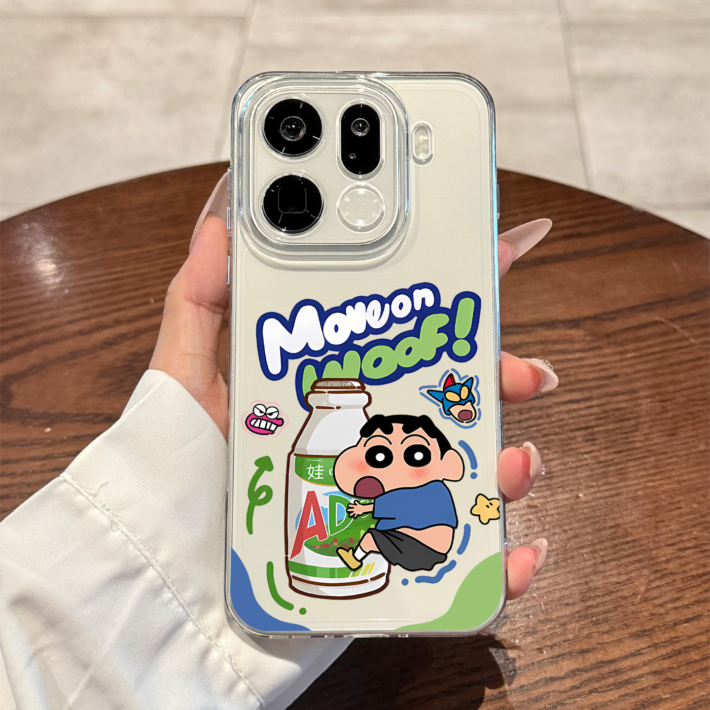 适用于oppofindx手机壳蜡笔小新