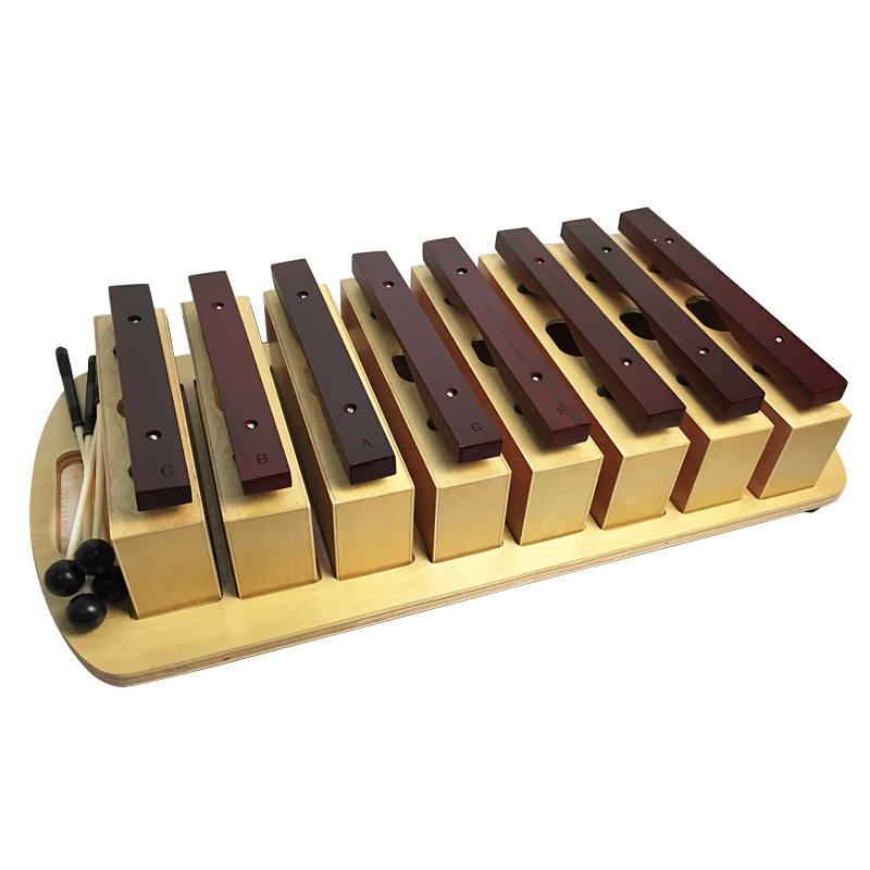 职校乐器 奥尔夫敲琴 红木大号敲琴 小学乐器 专业红木音砖 大号