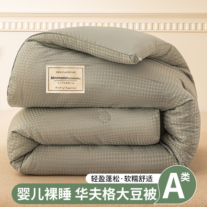 大豆纤维被子冬被学生宿舍单人棉被保暖春秋被芯四季,床上用品,化纤被,淘宝优惠券,粉丝福利购,淘宝优惠卷