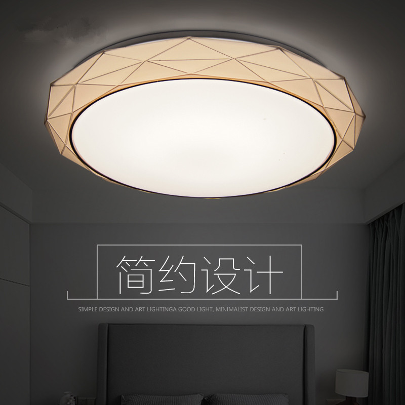 圆形现代简约卧室过道阳台厨卫灯