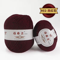 Hand-knitted wool thread 290 medium thick knitting wool thread for children and infants, baby wool thread for hats, scarves, dolls, and woolen pants thumbnail 6