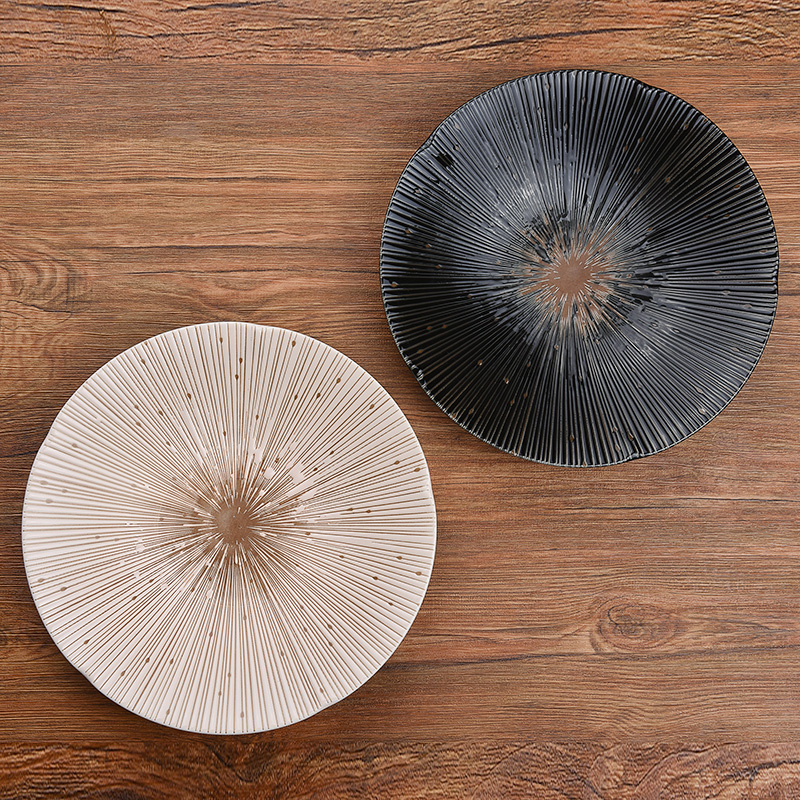 日本进口现代家用千段陶瓷餐盘