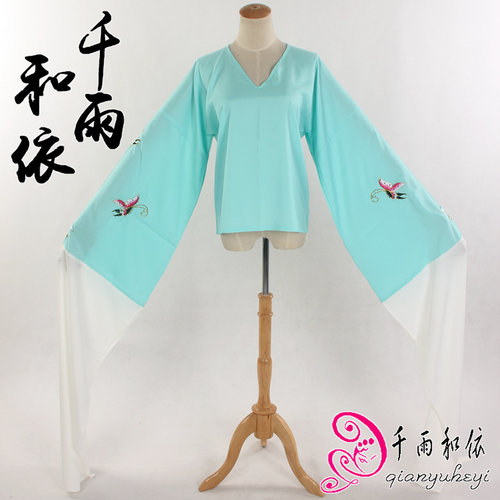 花旦仿真丝上衣古典戏曲演出服
