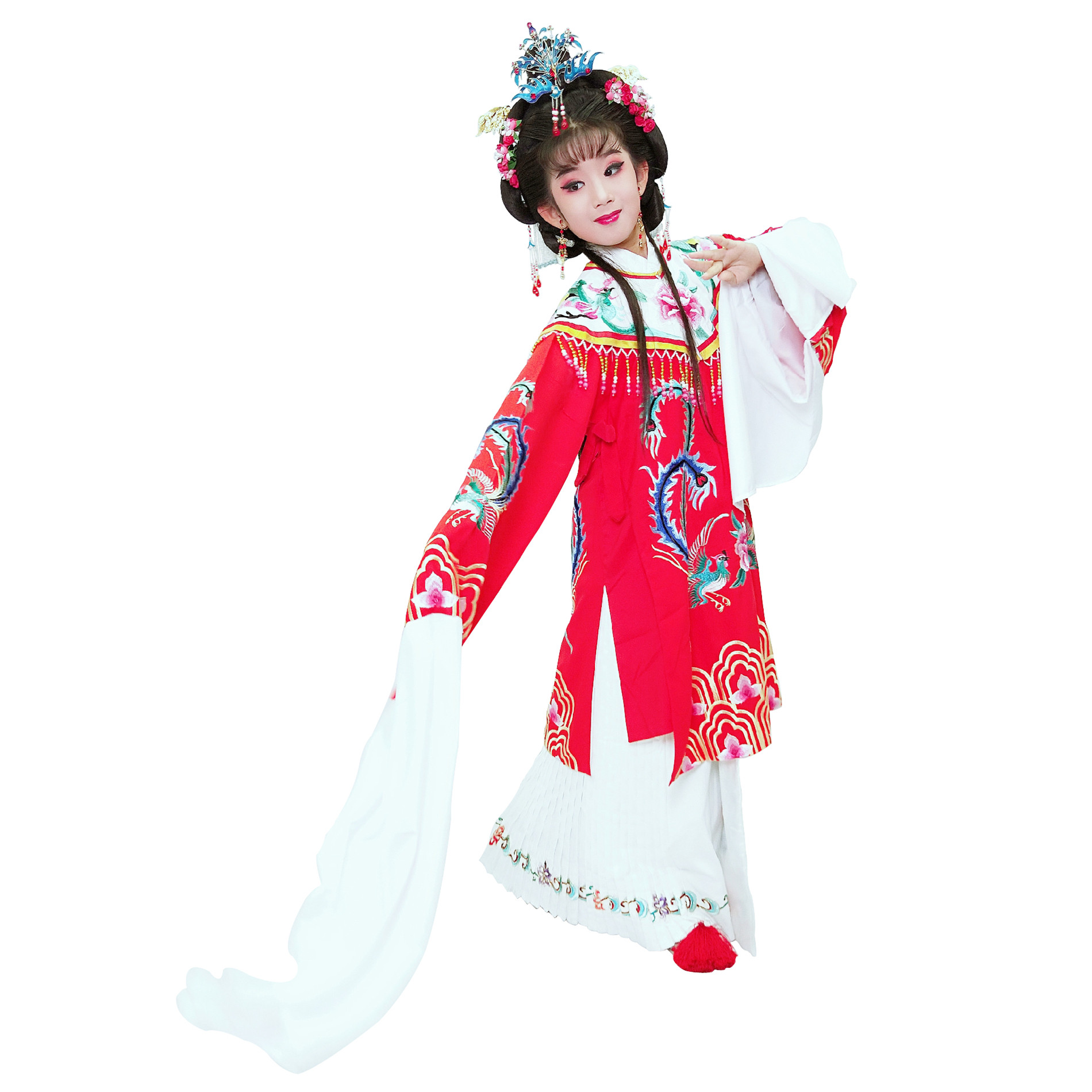 公主女蟒戏服打金枝衣服三看御妹戏曲服装越剧戏服儿童戏曲服装