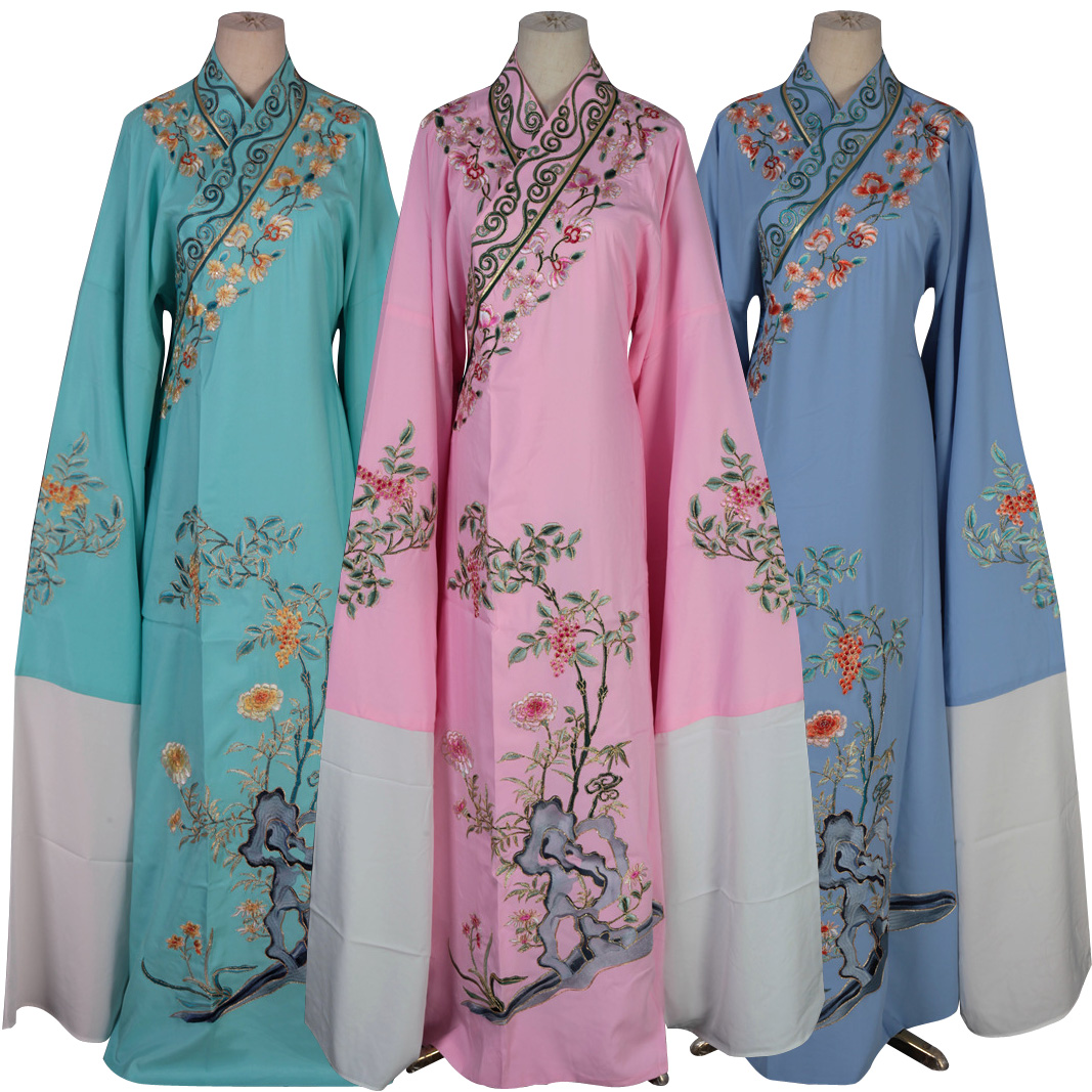 千雨和依越剧小生衣服戏曲服装