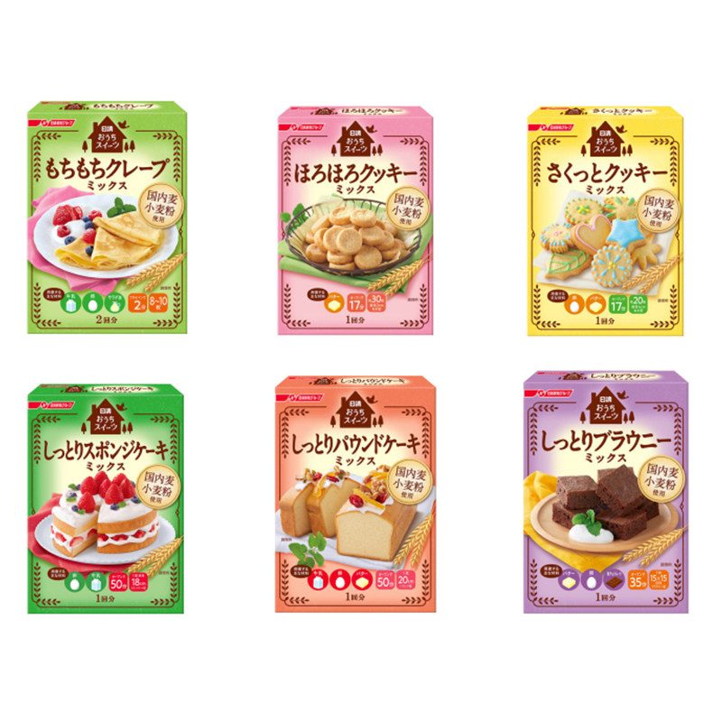 日本进口 日清 班戟粉芒果榴莲千层蛋糕皮预拌粉 面粉 烘培原料