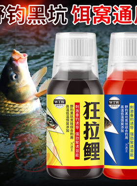 钓鱼小药野钓黑坑绝杀狂拉鲫鱼鲤