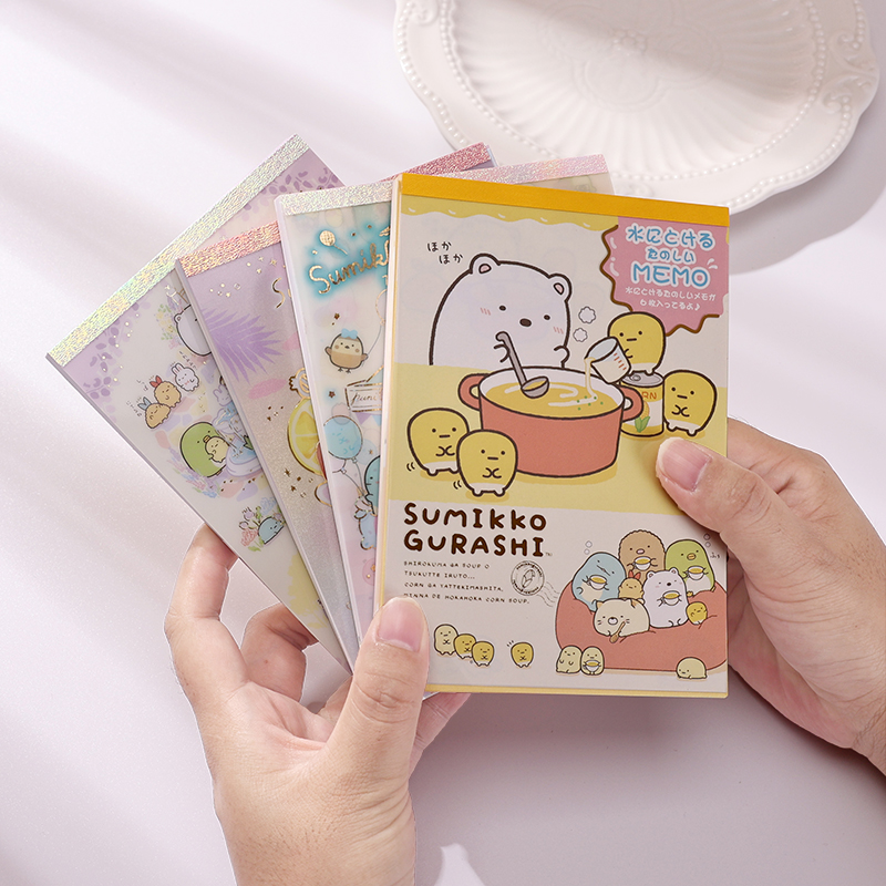 san-x轻松熊角落生物大号便签本