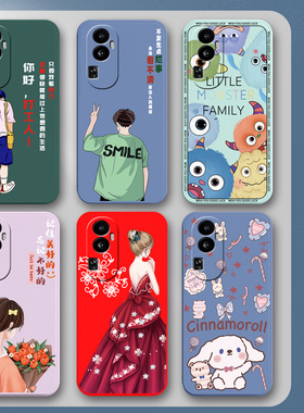 OPPOReno10手机壳PHW110保护套OPPO Reno10硅胶软壳男女款5G全包防摔情侣新款简约可爱卡通0pp0ppopp0
