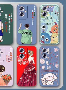 OPPOA2手机壳PJB110保护套OPPO A2硅胶软壳A25G全包防摔男女5G情侣新款简约可爱卡通外壳0pp0ppopp0a