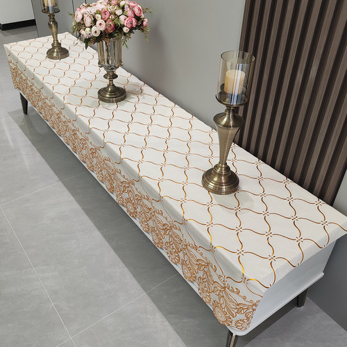 2025款电视柜防尘盖布长条柜台布