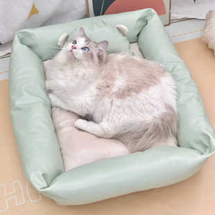 通用防水宠物小型犬泰迪比熊柯基狗床 猫窝夏天狗窝不可拆洗四季