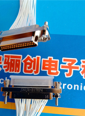 矩形连接器J30JR-37ZJSP4 J30JR-37ZJN12P25航空插座接插件