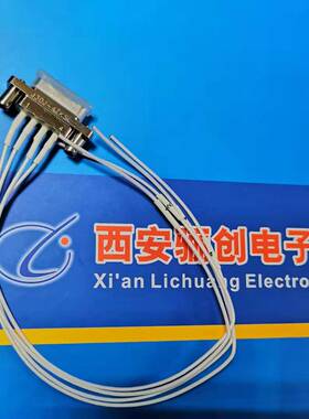 J30J矩形连接器J30J-2TKSL-80CM 2芯航空插头接插件 新品现货