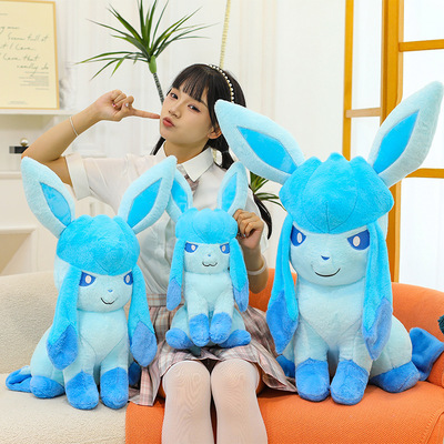 新款冰伊布公仔太阳月亮仙子