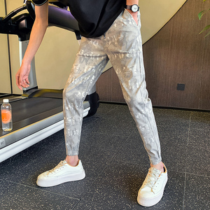 2026春季新款休闲裤男帅气修身小脚百搭个性九分裤1001KB32P48，男装休闲裤，星座1001