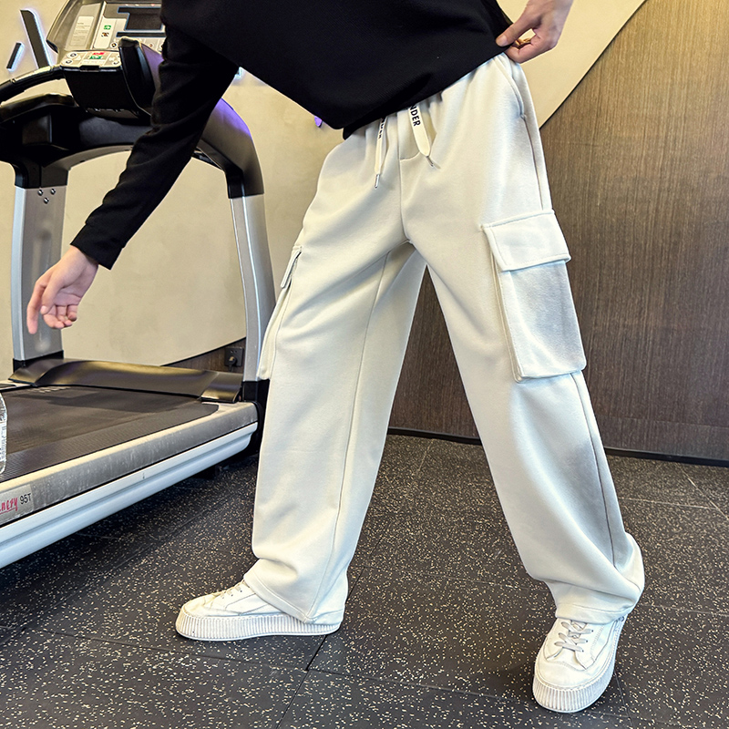 2025秋冬加厚卫裤男士直筒阔腿休闲拼接运动裤工装裤1001B234P68,男装休闲裤,星座1001 2025秋冬加厚卫裤男士直筒阔腿休闲拼接运动裤工装裤1001B234P68,男装休闲裤,星座1001