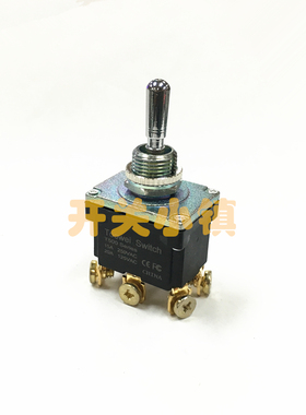 TOOWEI太玮防水钮子开关 12MM安装孔 6脚3档 T502CW 室外 IP67